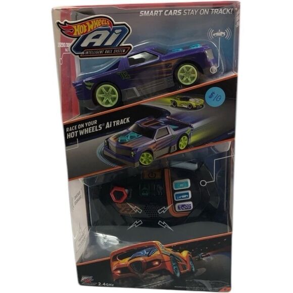 HOT WHEELS Ai Intelligent Race System TURBO DIESEL Pickup Truck with Controller - Picture 1 of 6
